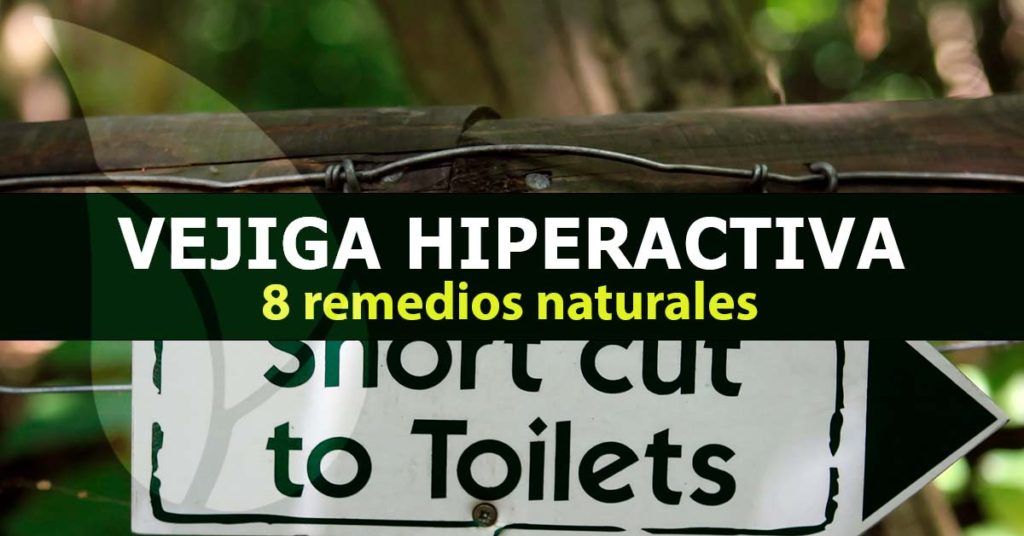 8 Tratamientos naturales para la vejiga hiperactiva