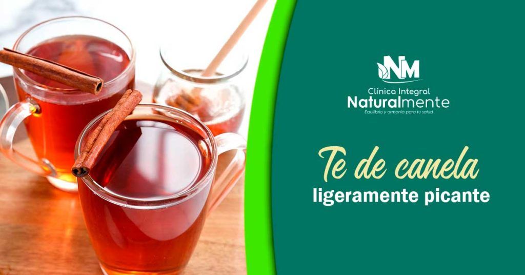 Té de canela ligeramente picante