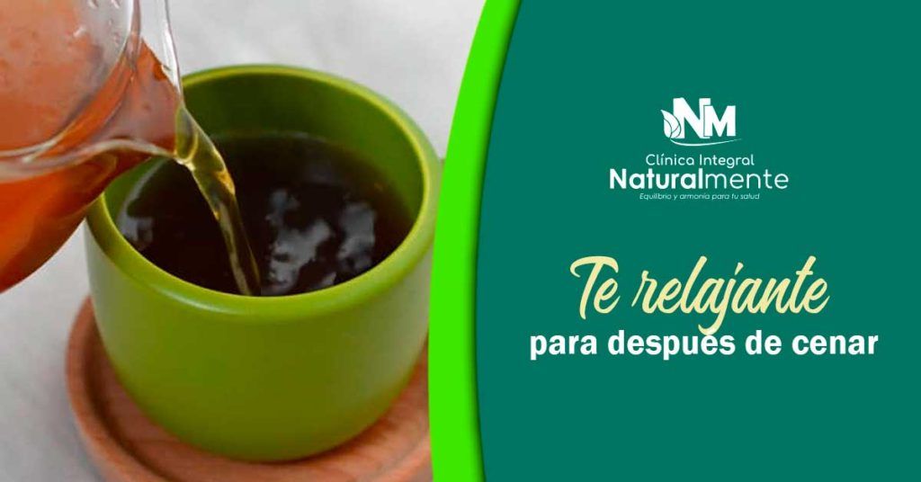 Té relajante después de la cena