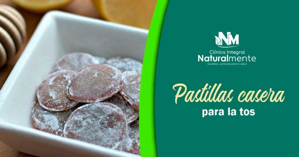Pastillas caseras para la tos