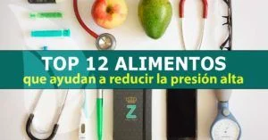 Alimentos que reducen la presión arterial alta
