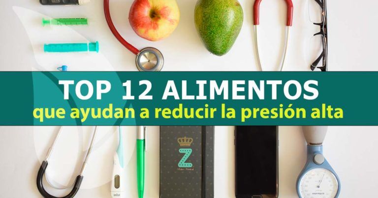 Alimentos que reducen la presión arterial alta