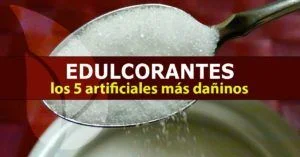Los 5 peores edulcorantes artificiales