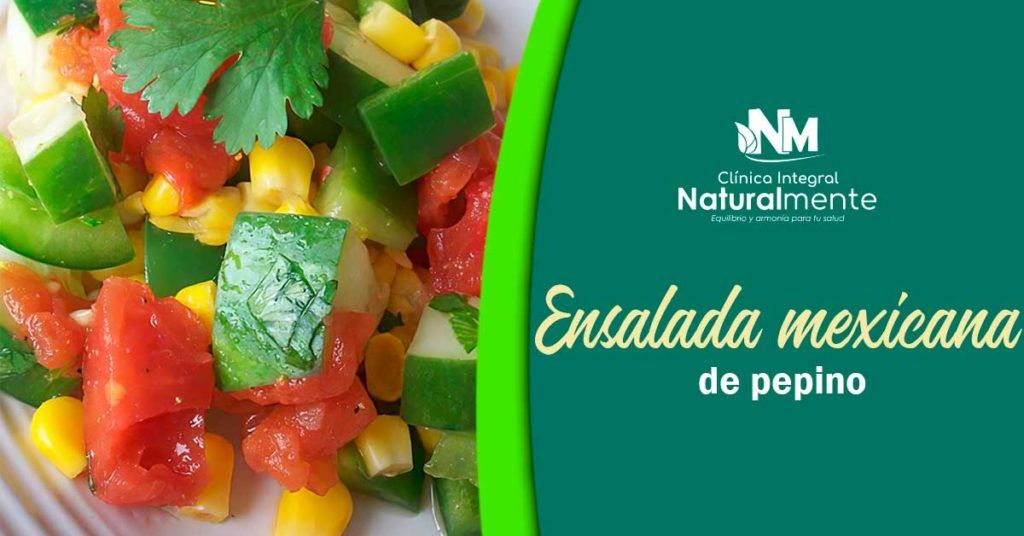 Ensalada Mexicana De Pepino