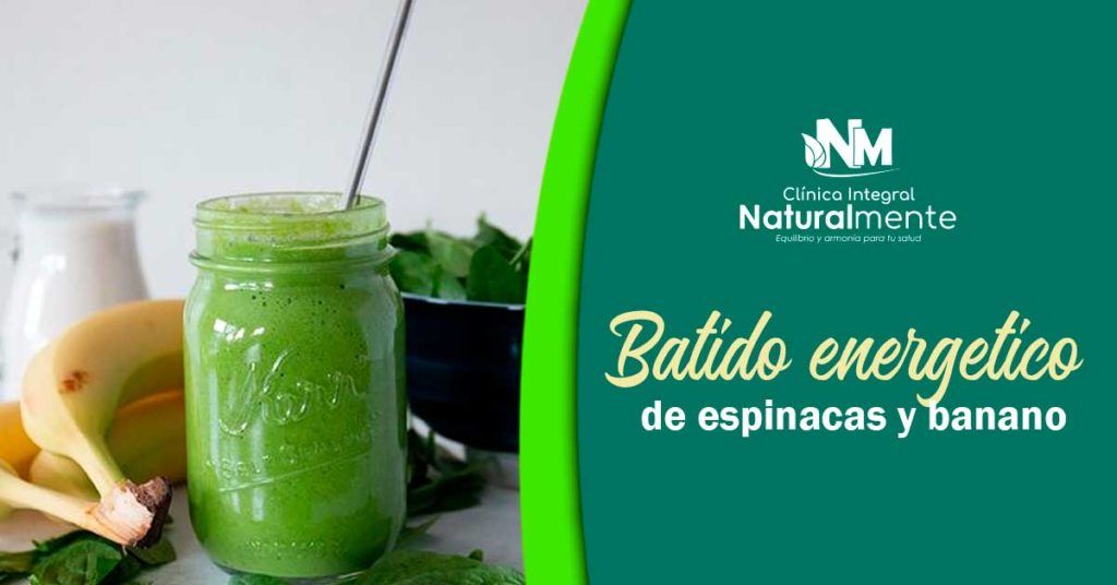 Batido-energético-de-espinacas-y-banano