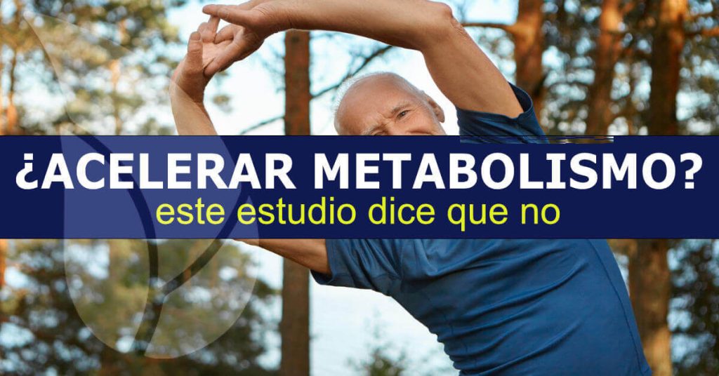 ¿Puedo acelerar mi metabolismo ¡Estudio dice que no!